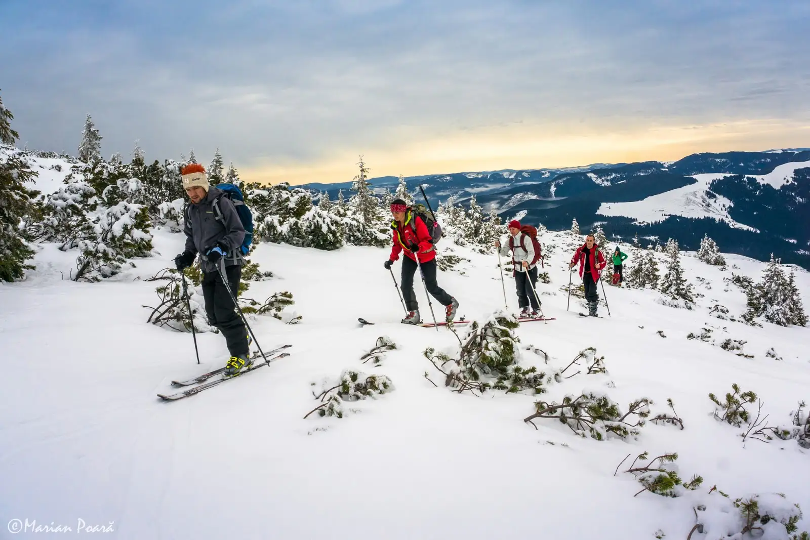  schi de tura in Muntii Rodnei