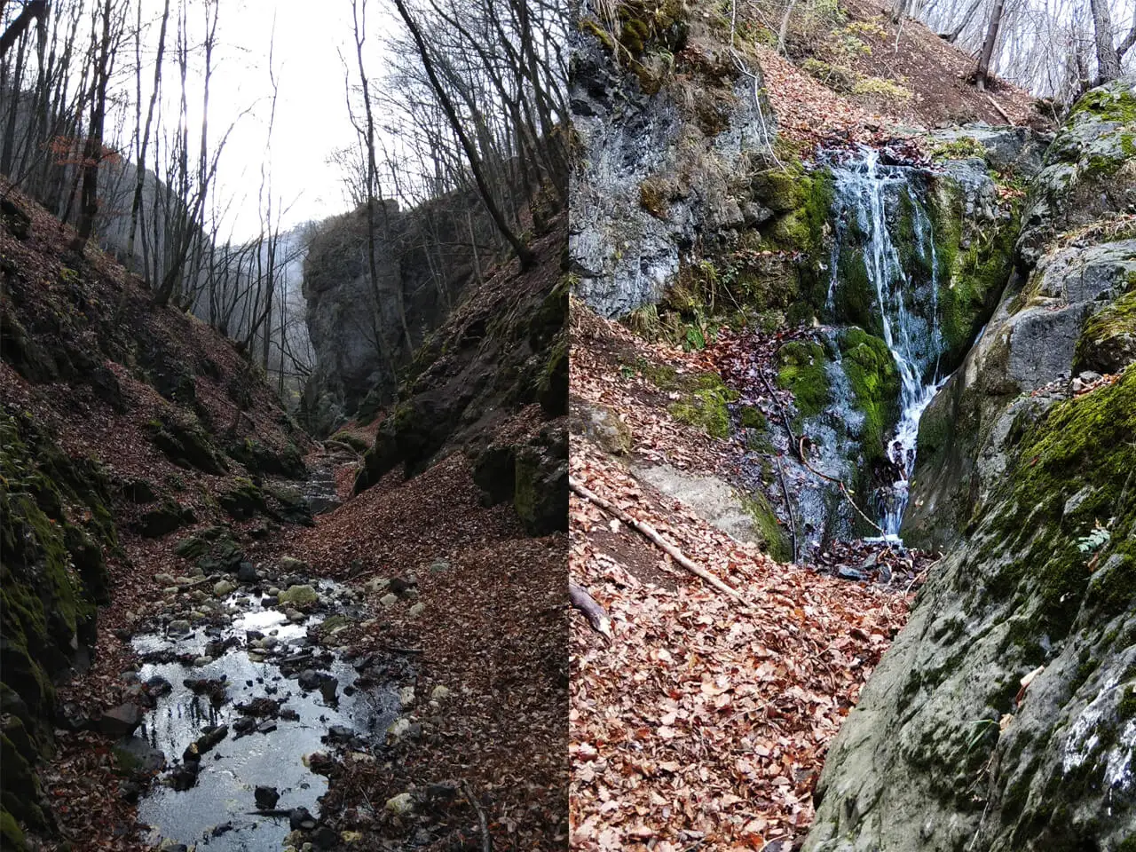  Cheile Borzești-Cascadele de Jos-Manu Munțomanu