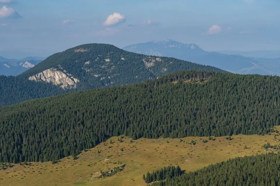  Vârful Hășmașul Negru si Muntii Ceahlau in fundal - Andrei Pahomi
