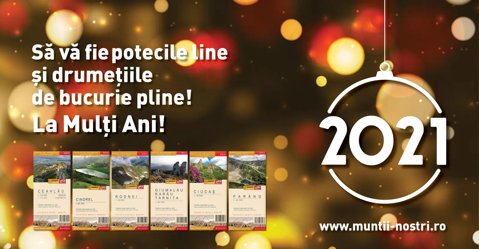  Felicitare Anul Nou 2021 Munții Noștri