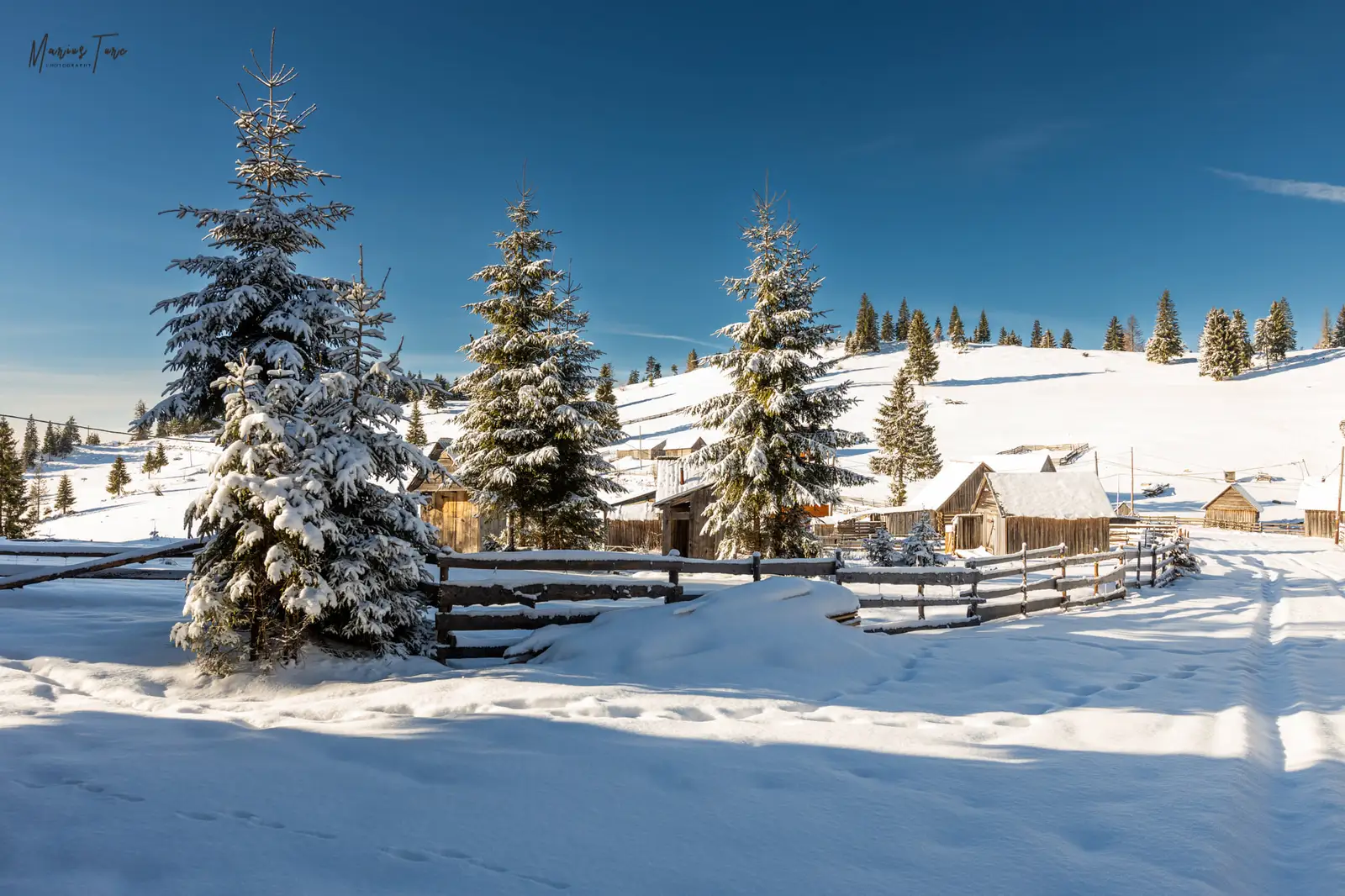  intersectia cu drumul principal care da spre Calineasa si vine din catunul Ghetar - Marius Turc