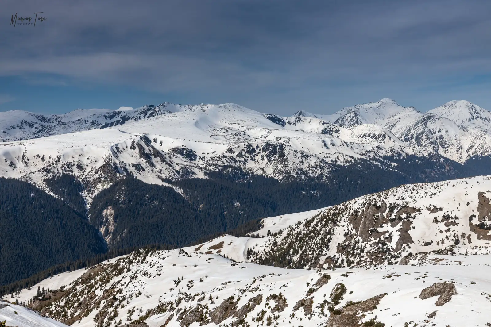  Vedere spre Retezatul Mare - Marius Turc.