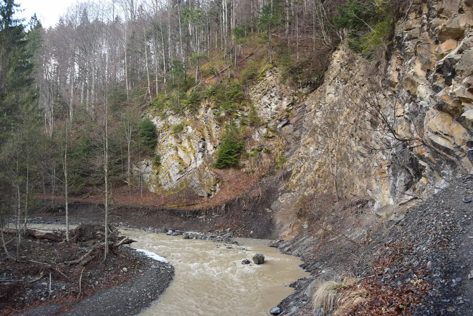 Cheile Tișiței, afectate de viituri - Andrei Raftopol