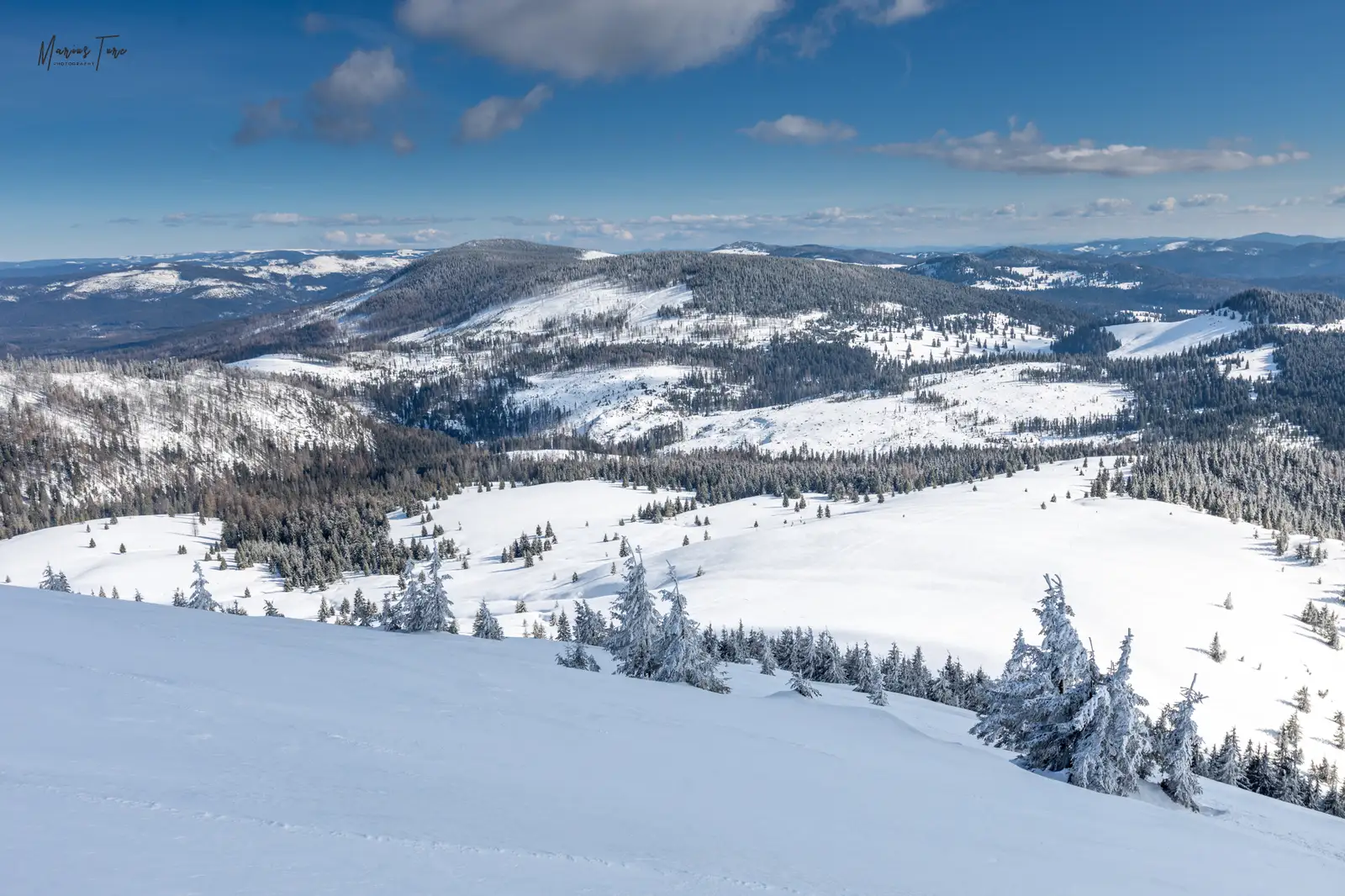  Culmile Bihorului, vedere din culmea Cârligate, munții Vlădeasa - Marius Turc