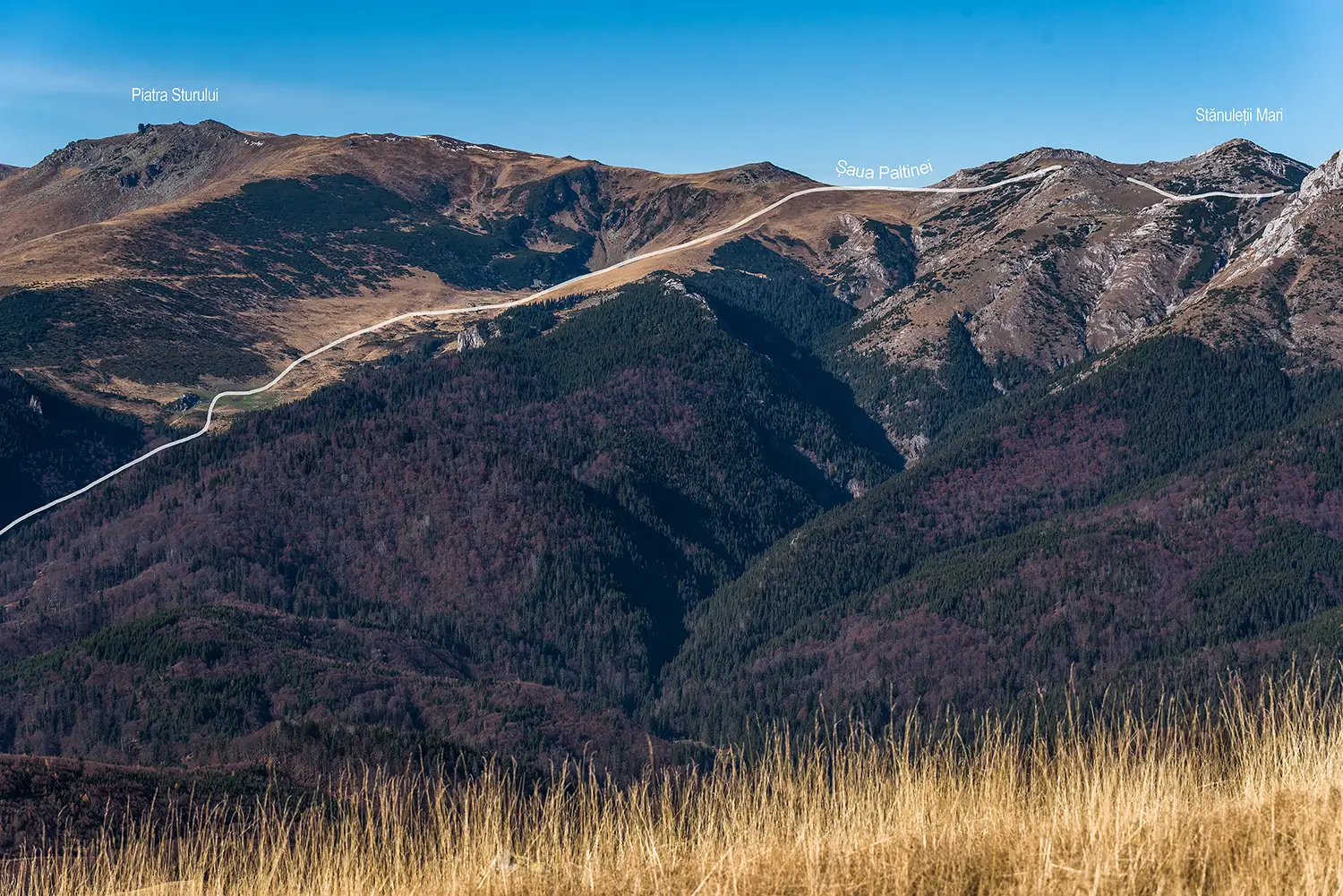 Munții Piule - Iorgovanu