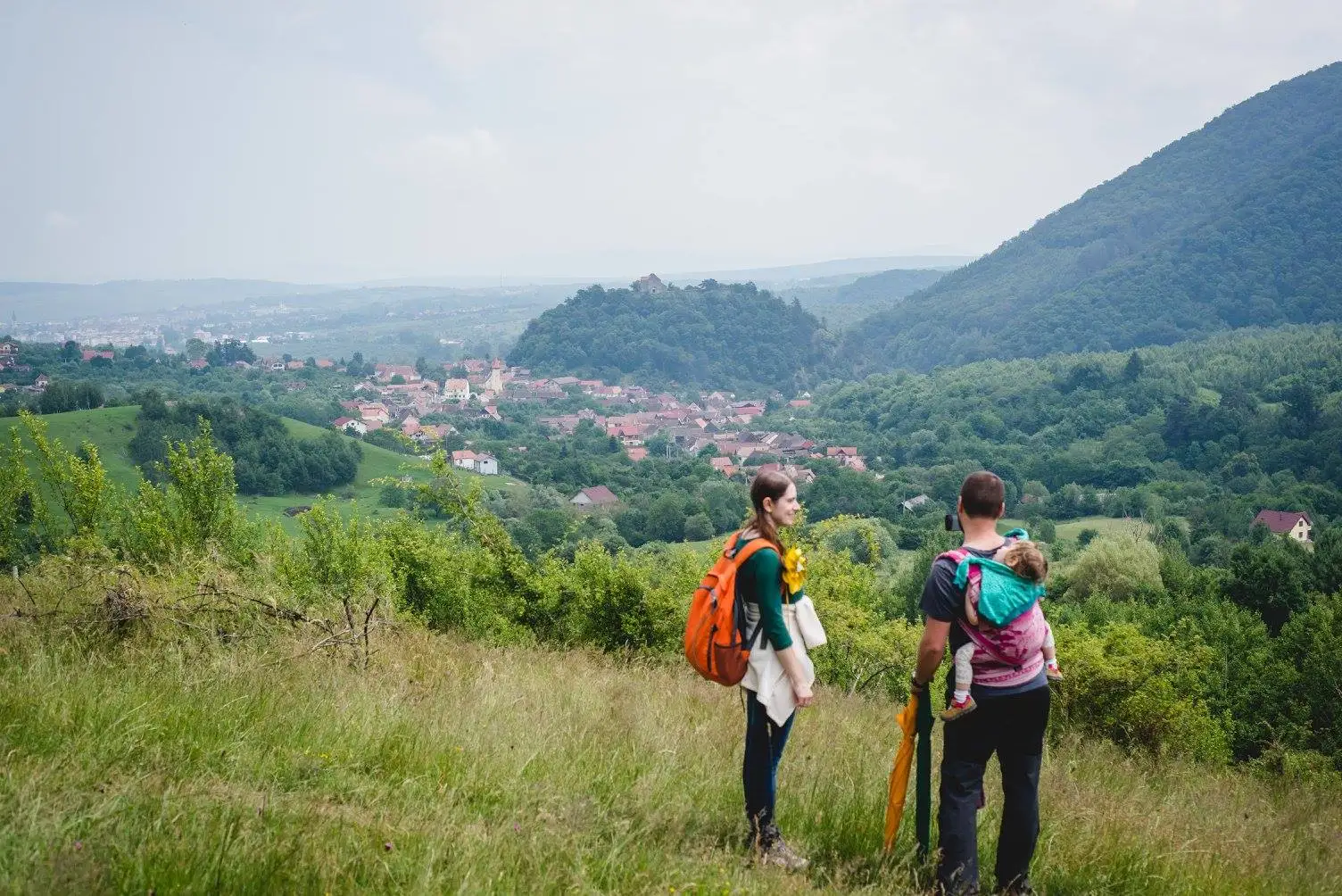 Cisnădioara spre cetate
