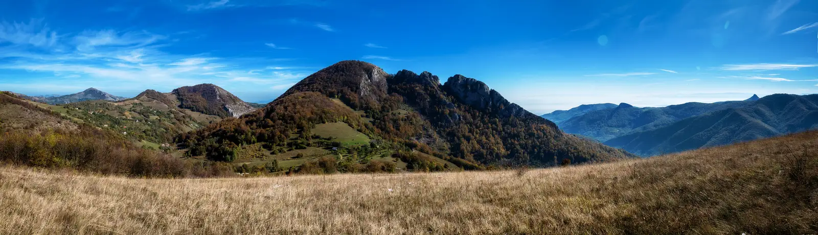 Trascău - panoramă