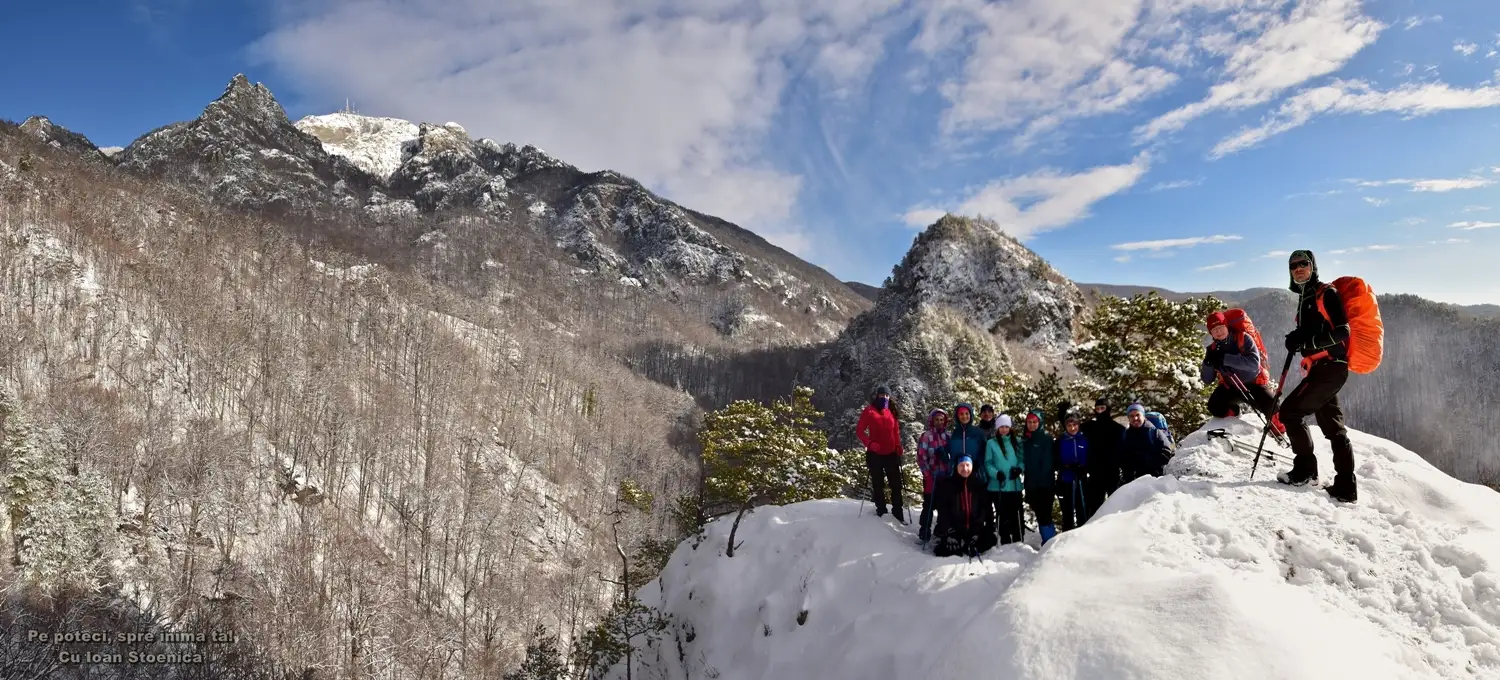  spre varful Cozia