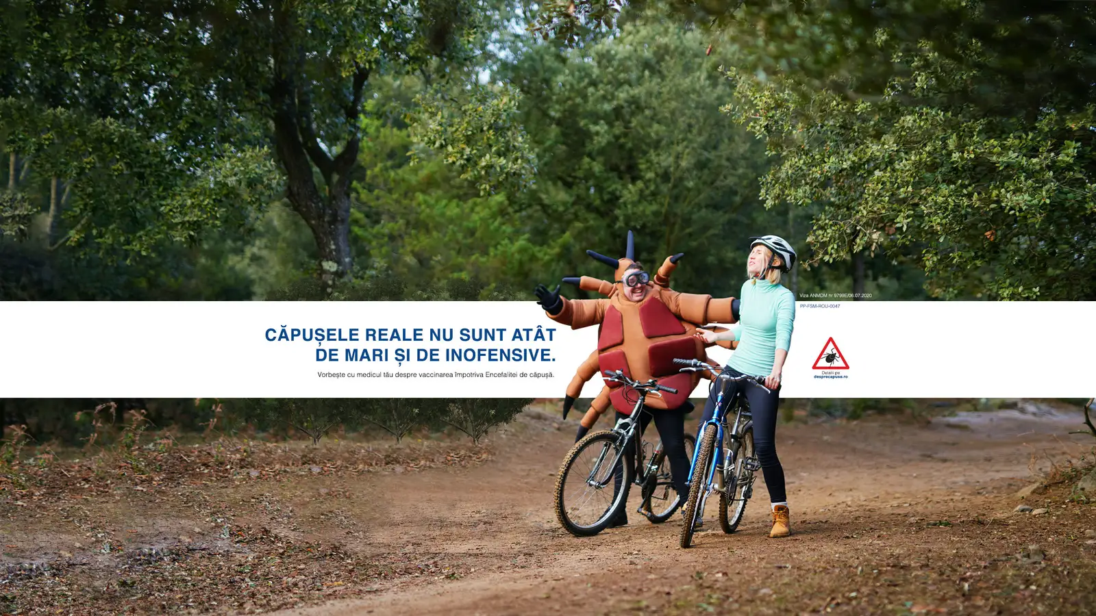 Advertorial pericolul capuselor ciclism