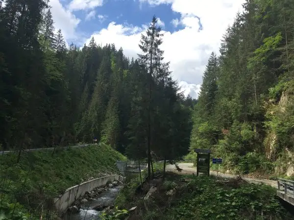 sat Gura Râului (La Pisc) - Cheile Cibinului - Canton Silvic Niculeşti
