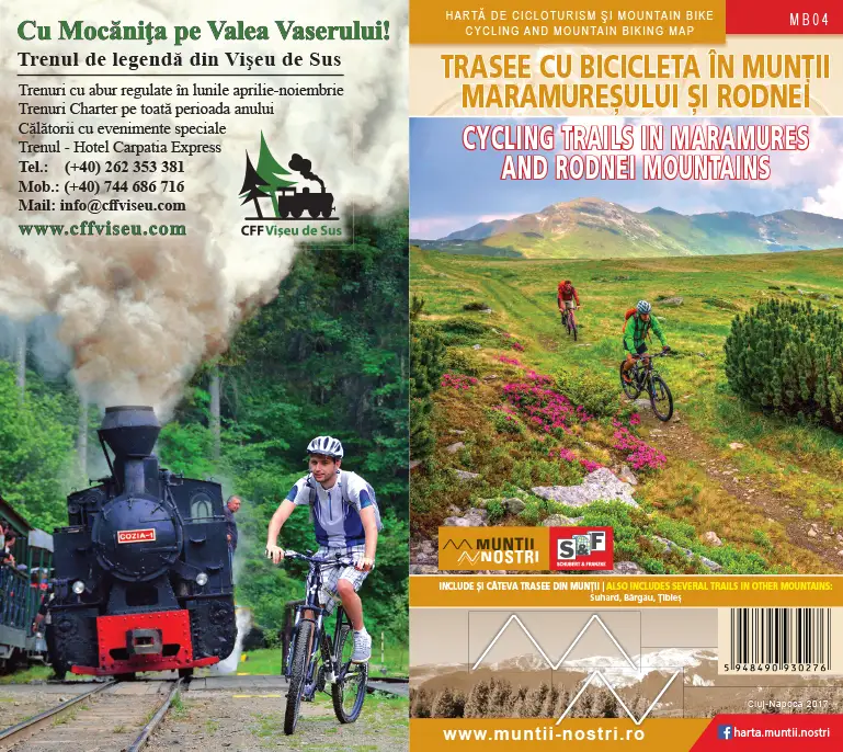 MB04 - Trasee cicloturistice în munţii Maramureşului şi Rodnei