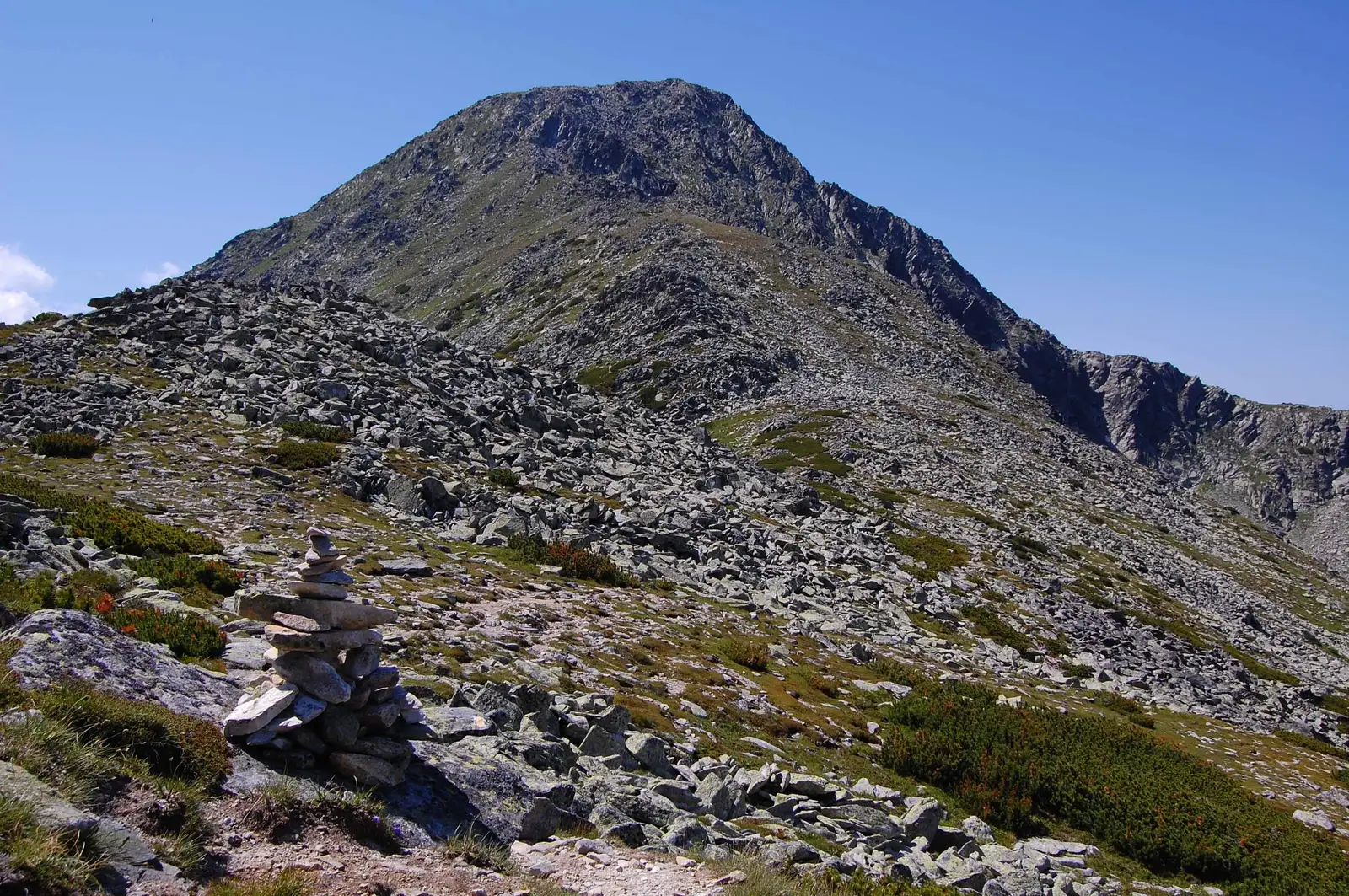 Cabana Pietrele - Culmea Lolaia - Vârful Retezat