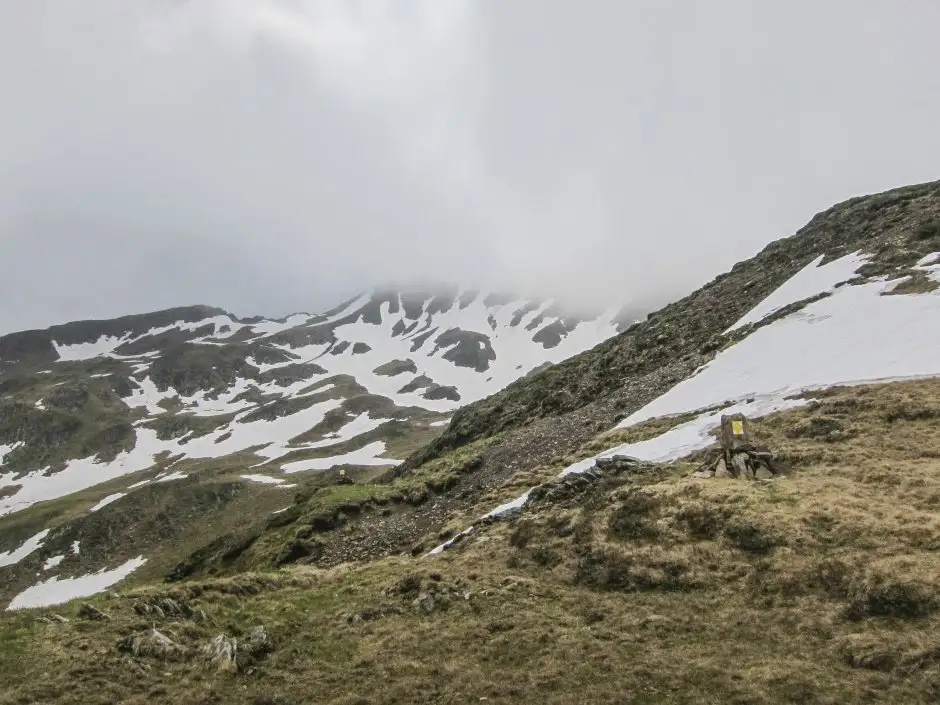 Cabana Bârcaciu - Culmea Scărişoara - Şaua Scării