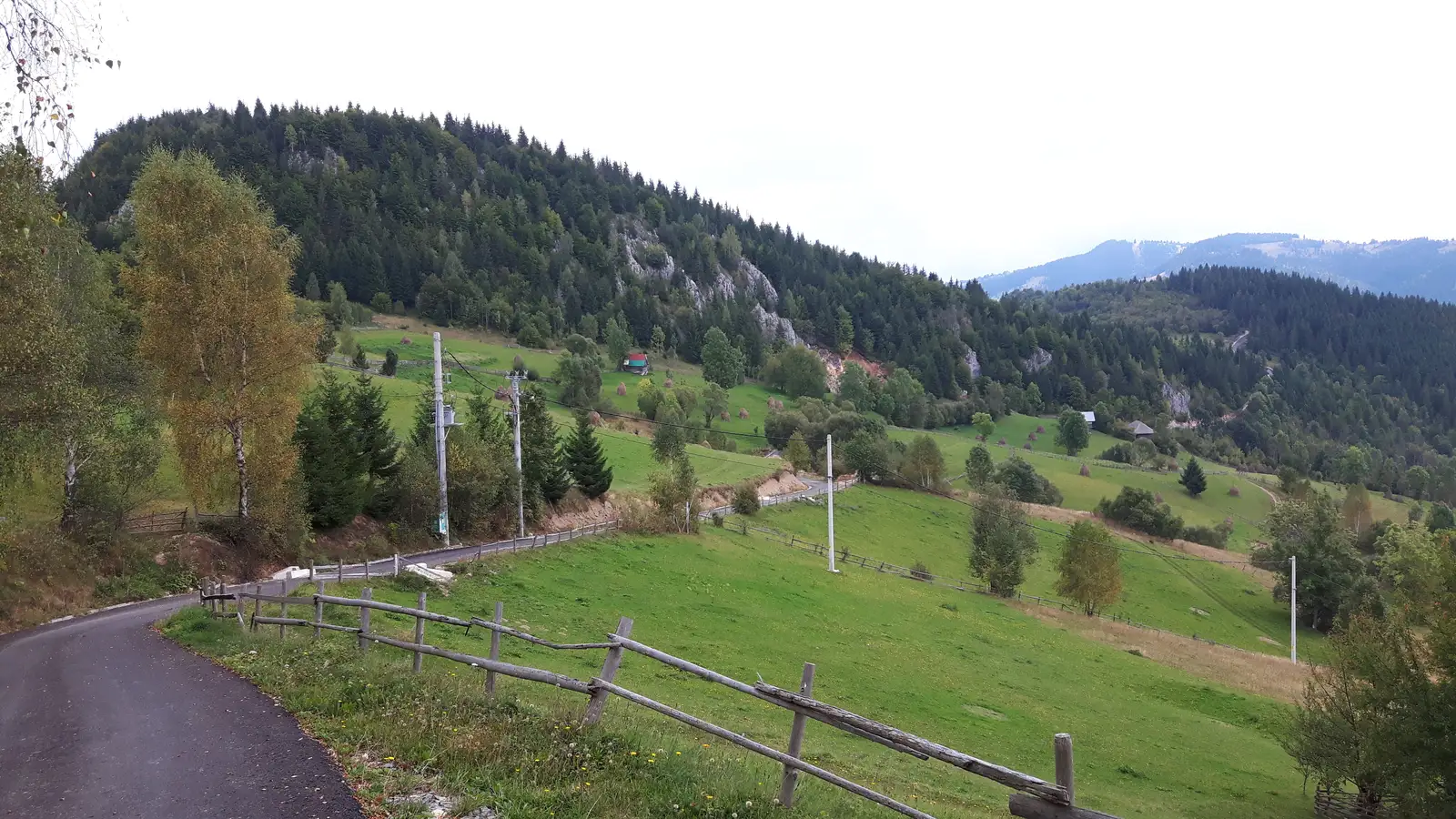 sat Albac - sub satul După Pleşe - DN75