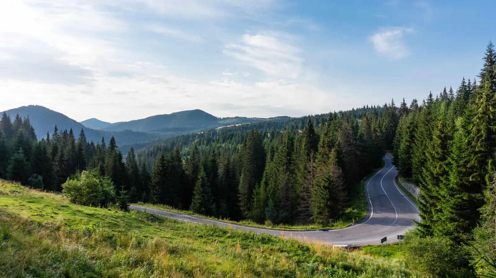 oraş Gheorgheni - Pasul Pângăraţi - Gura Pârâului Caproş
