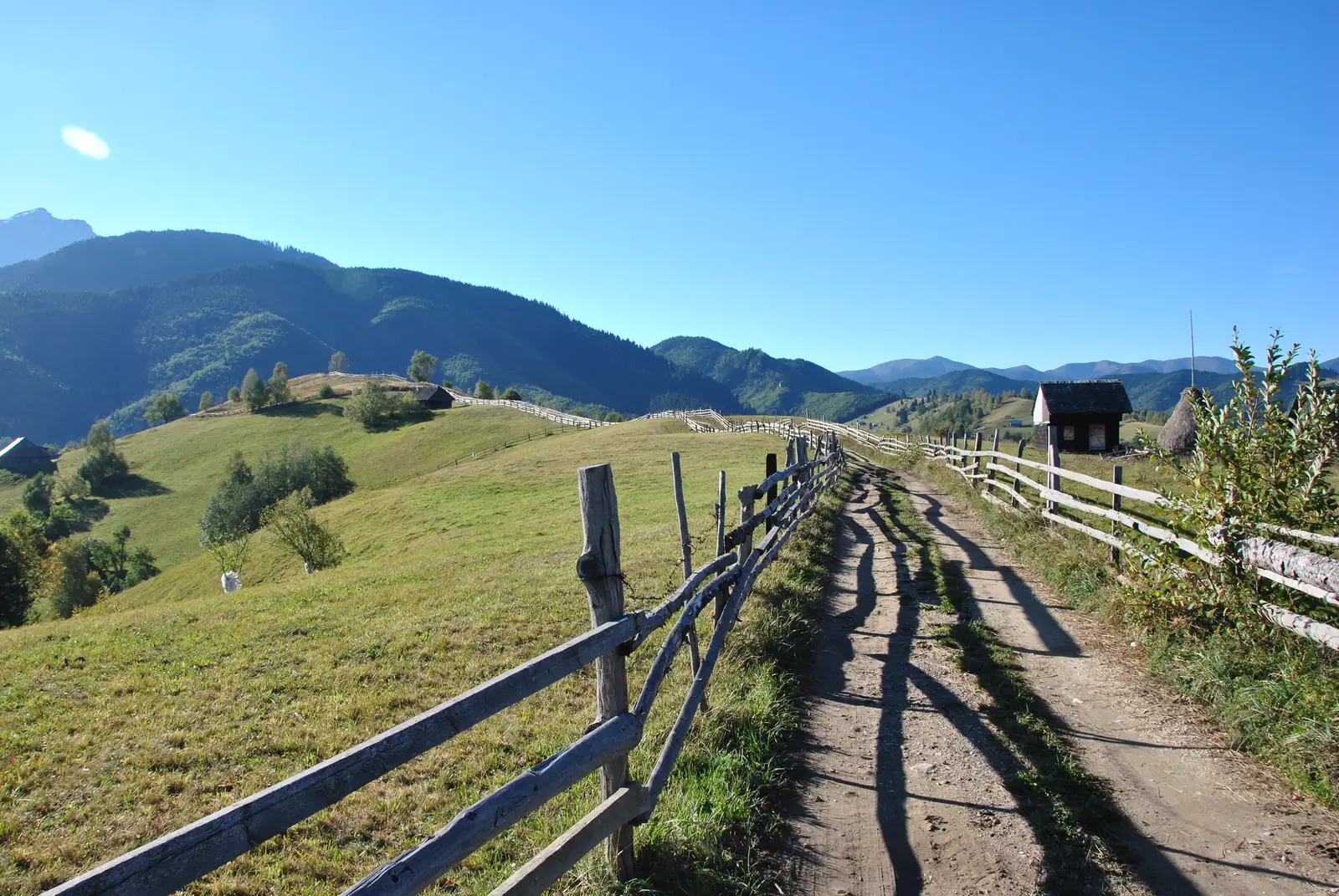 Şimon - Culmea Bălăban - sub Şaua Poliţe