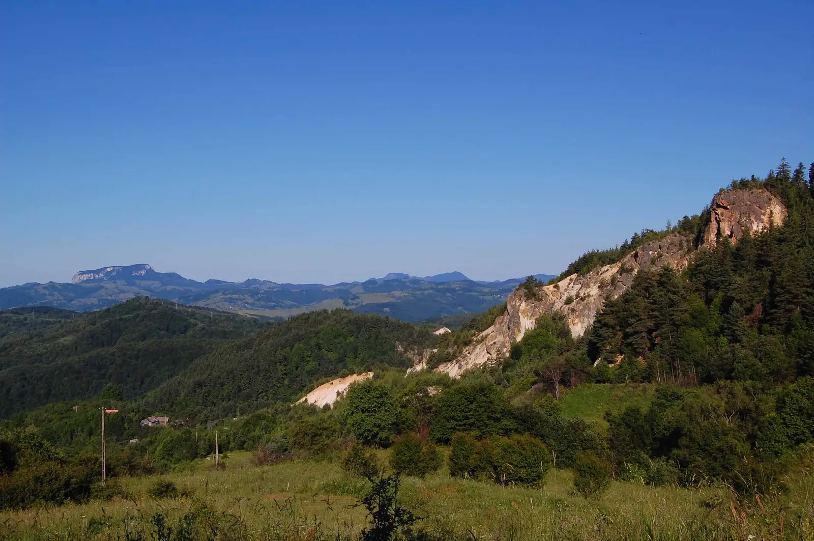 Roșia Montană - satul Văleni - popasul Fefeleaga