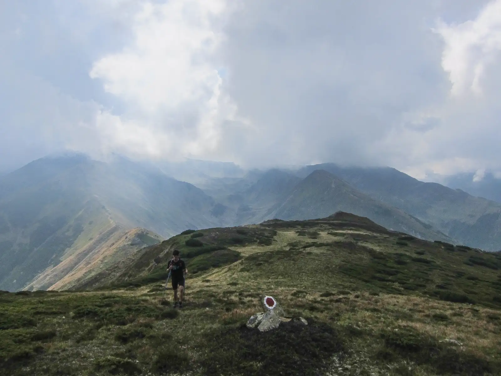 Copăcel - Refugiul Berevoescu - creasta principală