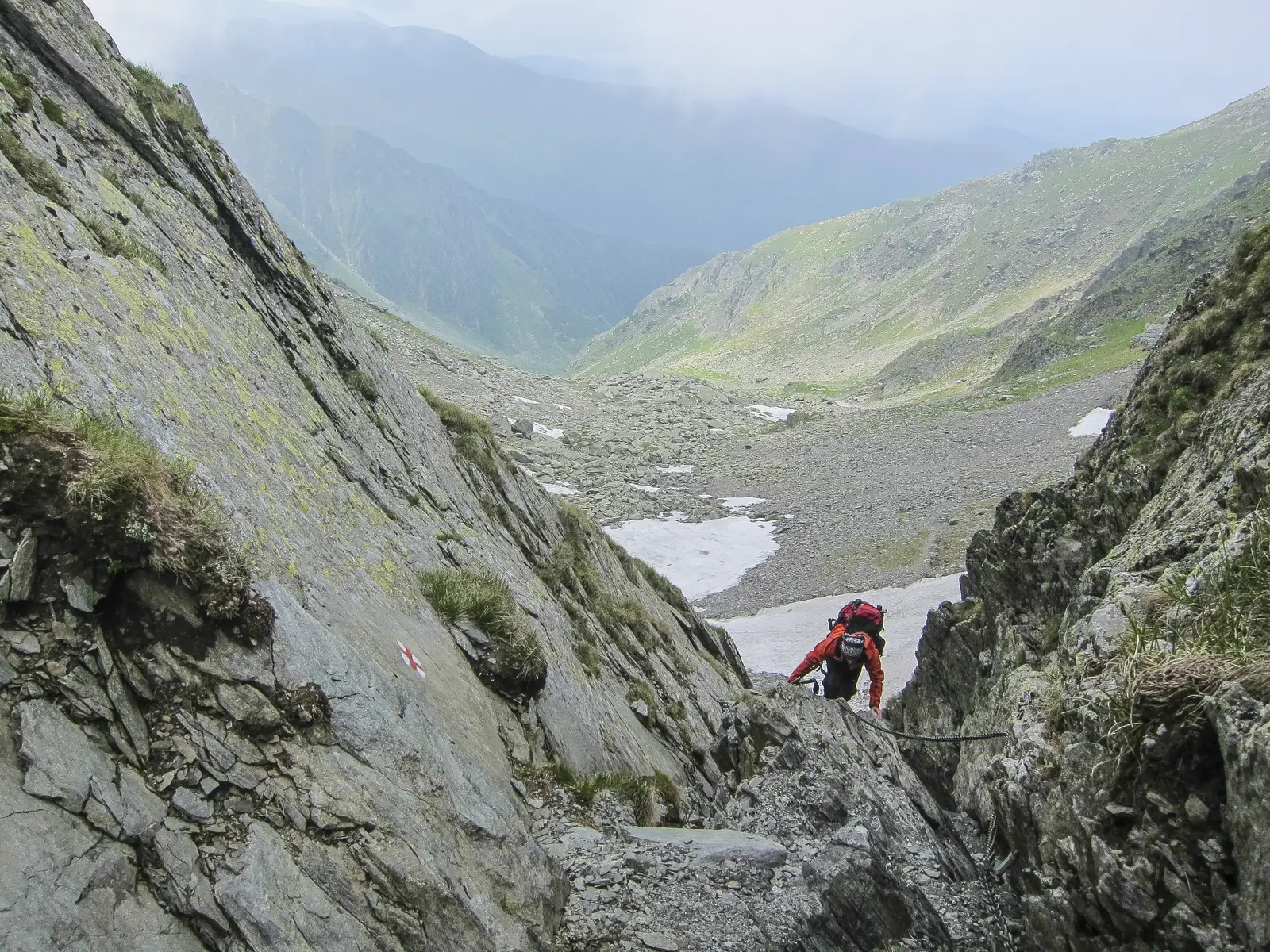Piatra Prânzului - Strunga Ciobanului - creasta principală