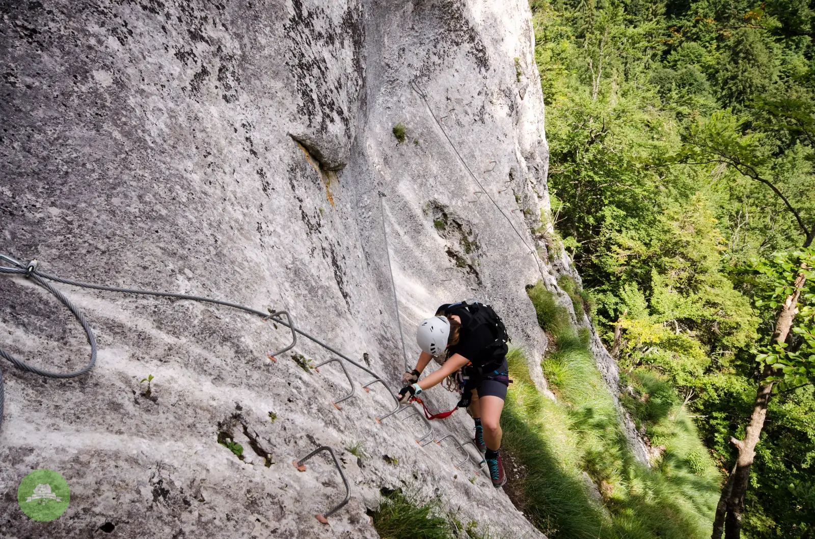 Via Ferrata Pietrele Negre de lângă Vârtop