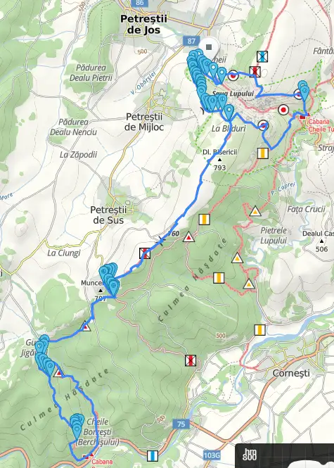 Turul Cheilor Turzii si turul Cheilor Borzesti