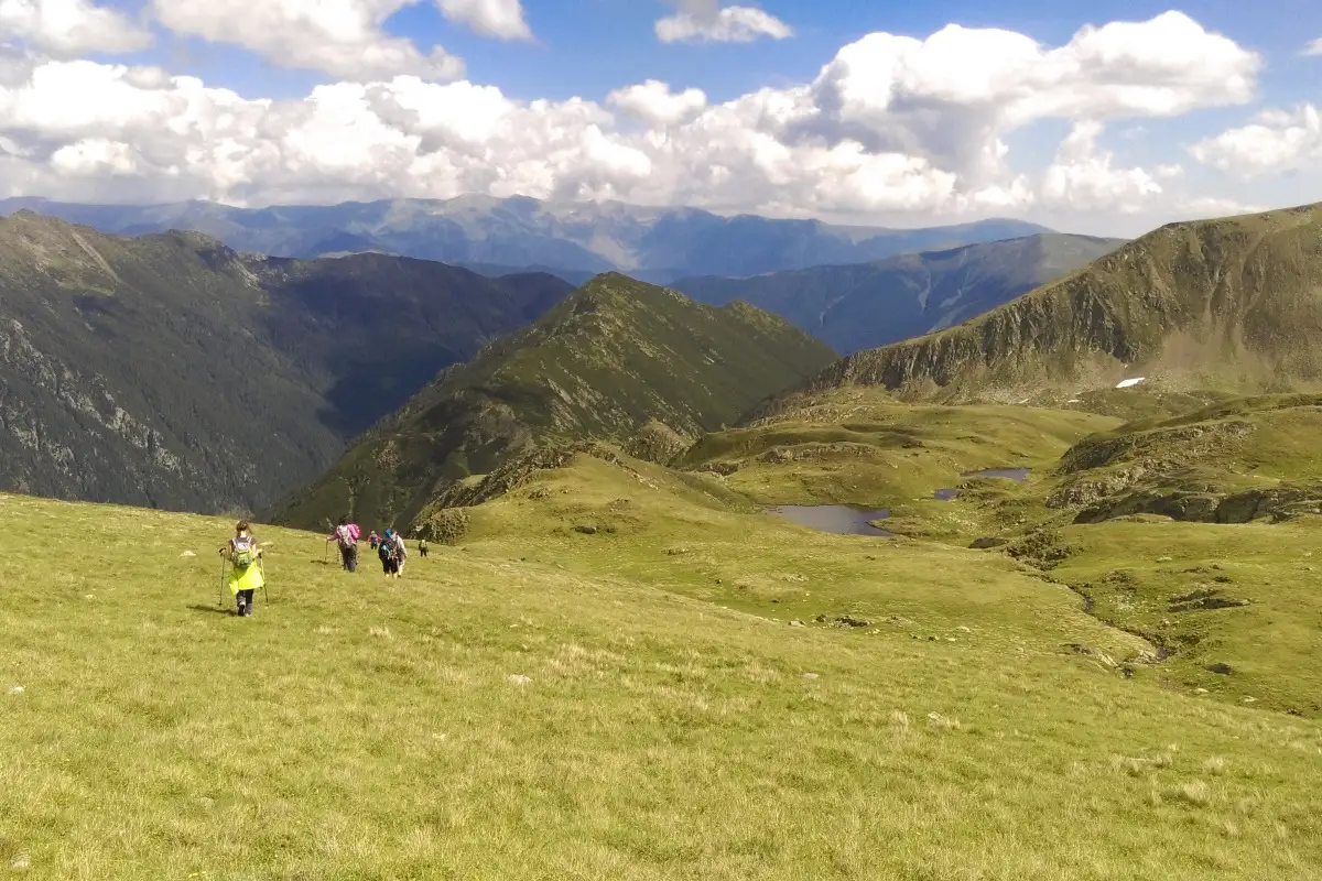 Vf. Moldoveanu prin Curmatura Pojarnei