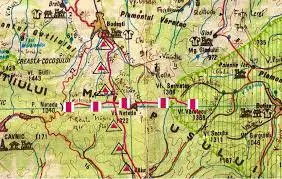 Aprozimativ Creasta Muntilor Lapusului (Cavnic Saua La Cruce - Pasul Botiza)