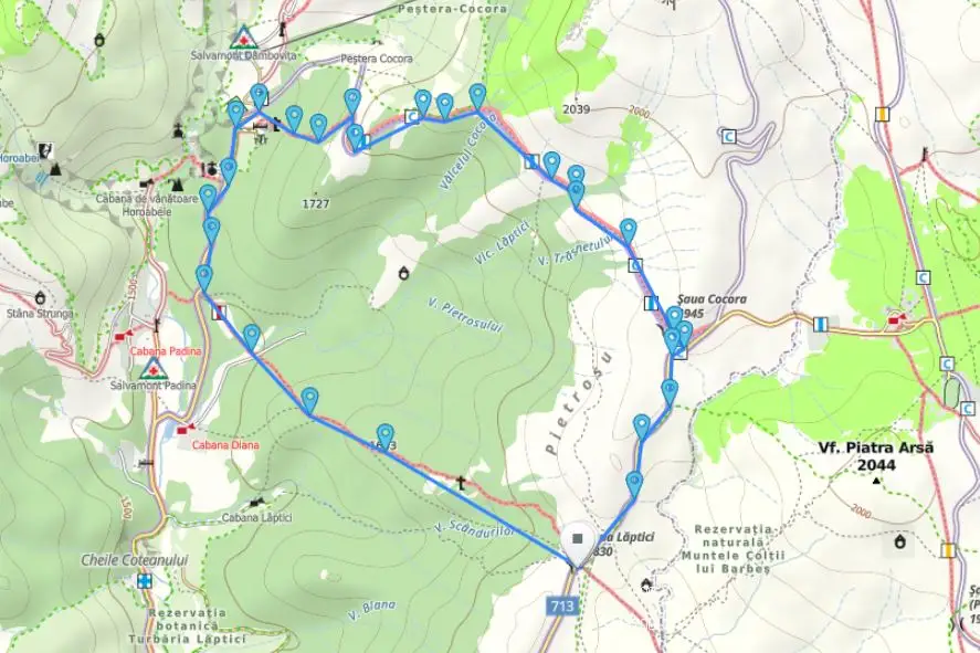 Muntii Bucegi - spre Padina