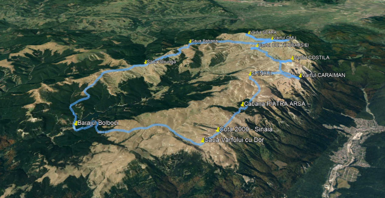 CREASTA BUCEGILOR sub 12h