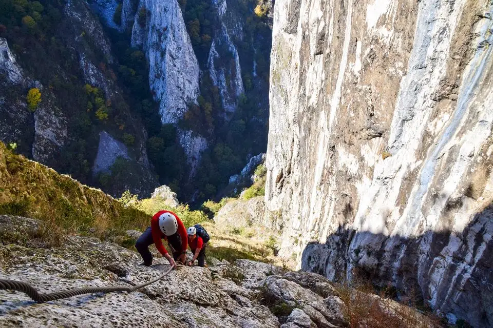 Traseul de Via Ferrata din Cheile Turzii